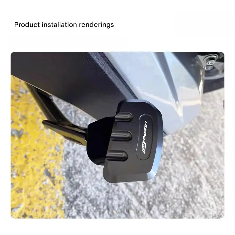 SYM ADX 125 ADV 150 오토바이 센터 스탠드 보조 액세서리용 개조형 메인 스탠드 패드 확장기 미끄럼 방지 풋 페달