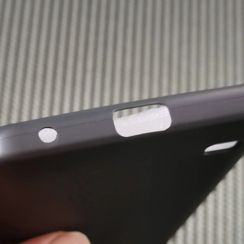 Black Frosted Matte Protective TPU Silicone Phone Case