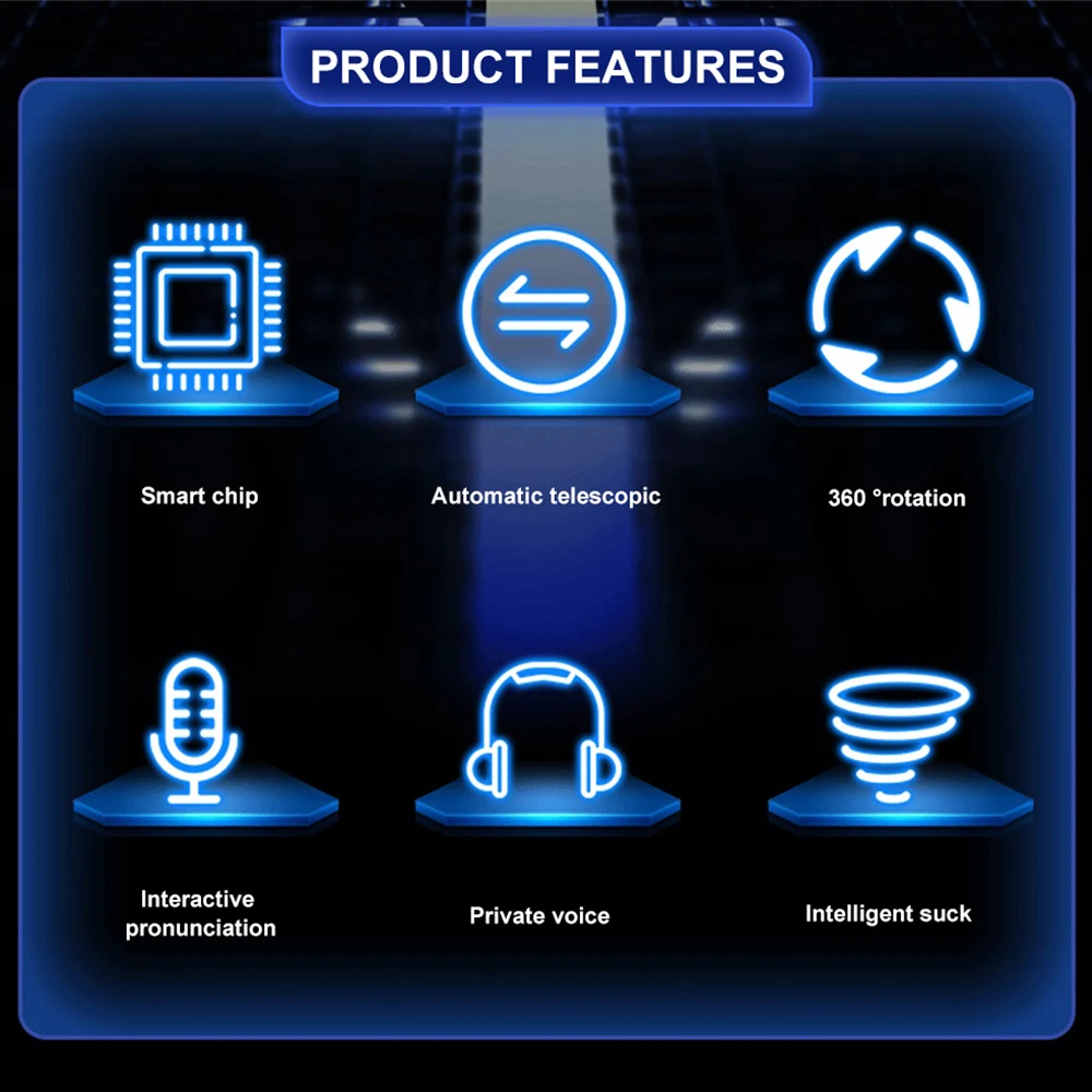 Masturbatore Rotante Succhiante per Uomo Automatico Telescopico Reale l Orale Glande Trainer Massaggio Maschio M Ora Gans ae_voghion.com