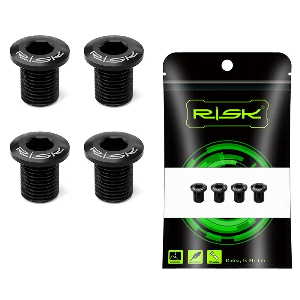 M8 10mm Titanium Alloy Chainring Bolt Set for UT68000 R80000 DA90000 Road Biking Needs