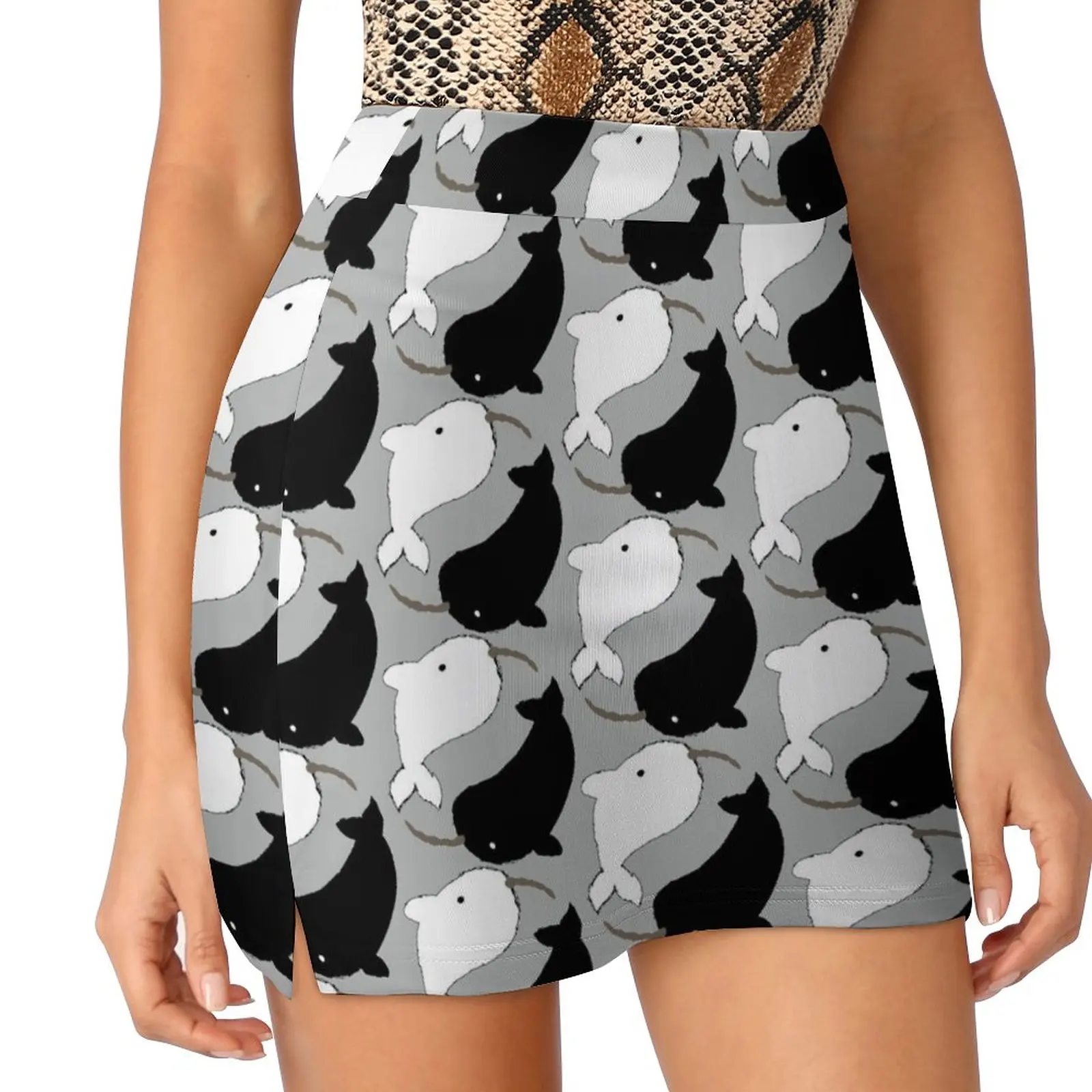 

Narwhal Yin Yang Light proof trouser skirt women's skirts trend 2024 Woman skirt skirts