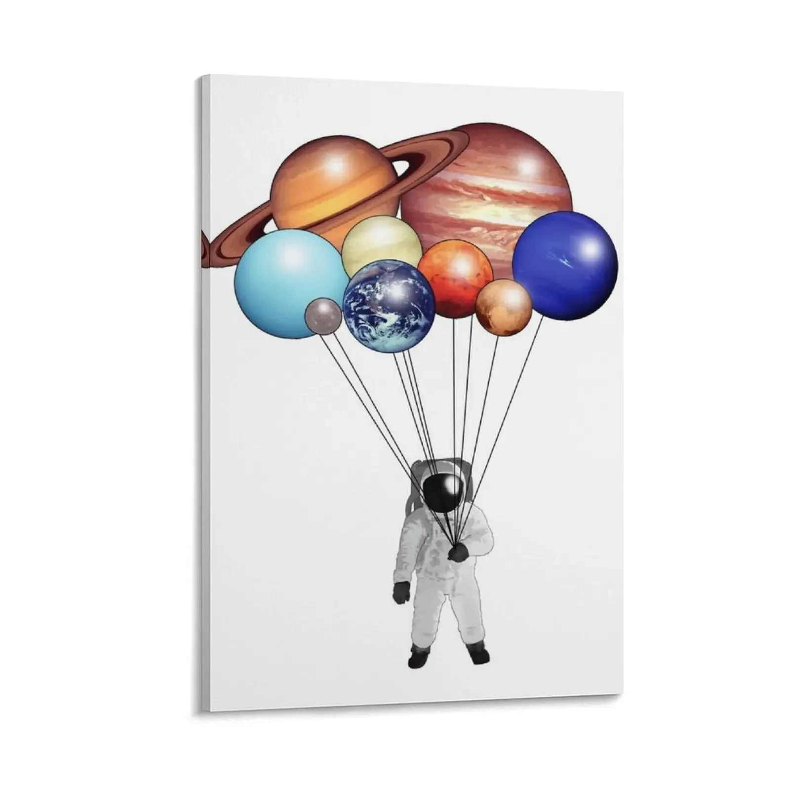 

Astronaut Balloons Canvas Painting wall art art stickers & posters