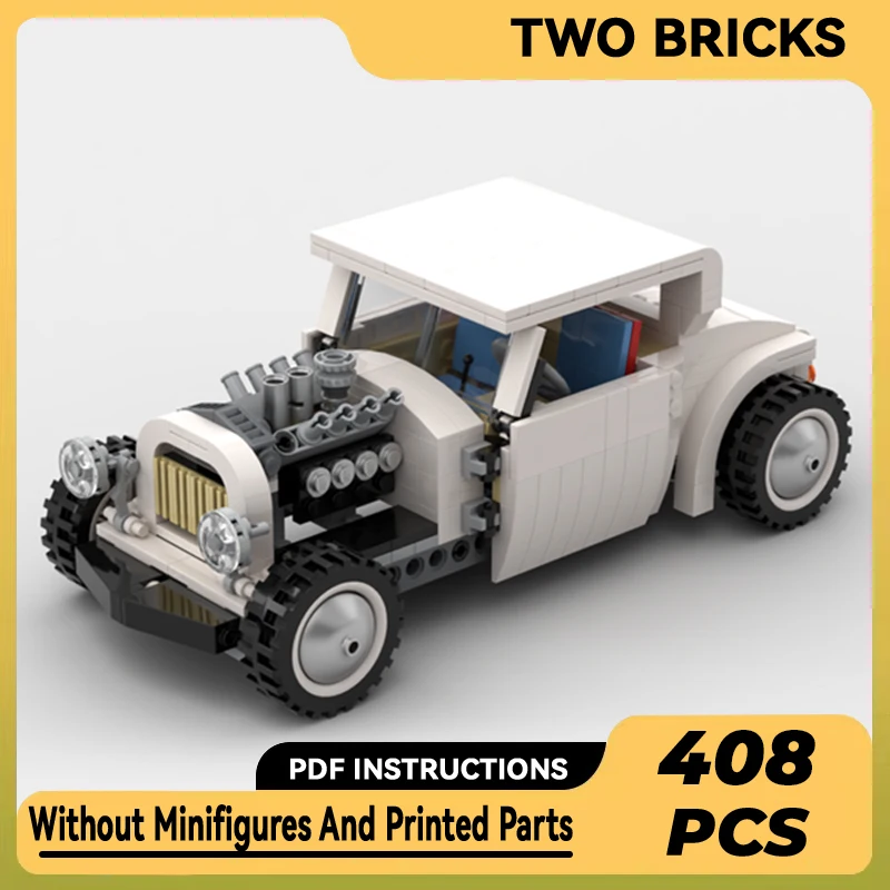 

Technical Moc Bricks Classic Car Model Vintage Supercar Modular Building Blocks Gifts Toys For Children DIY Sets Assembling