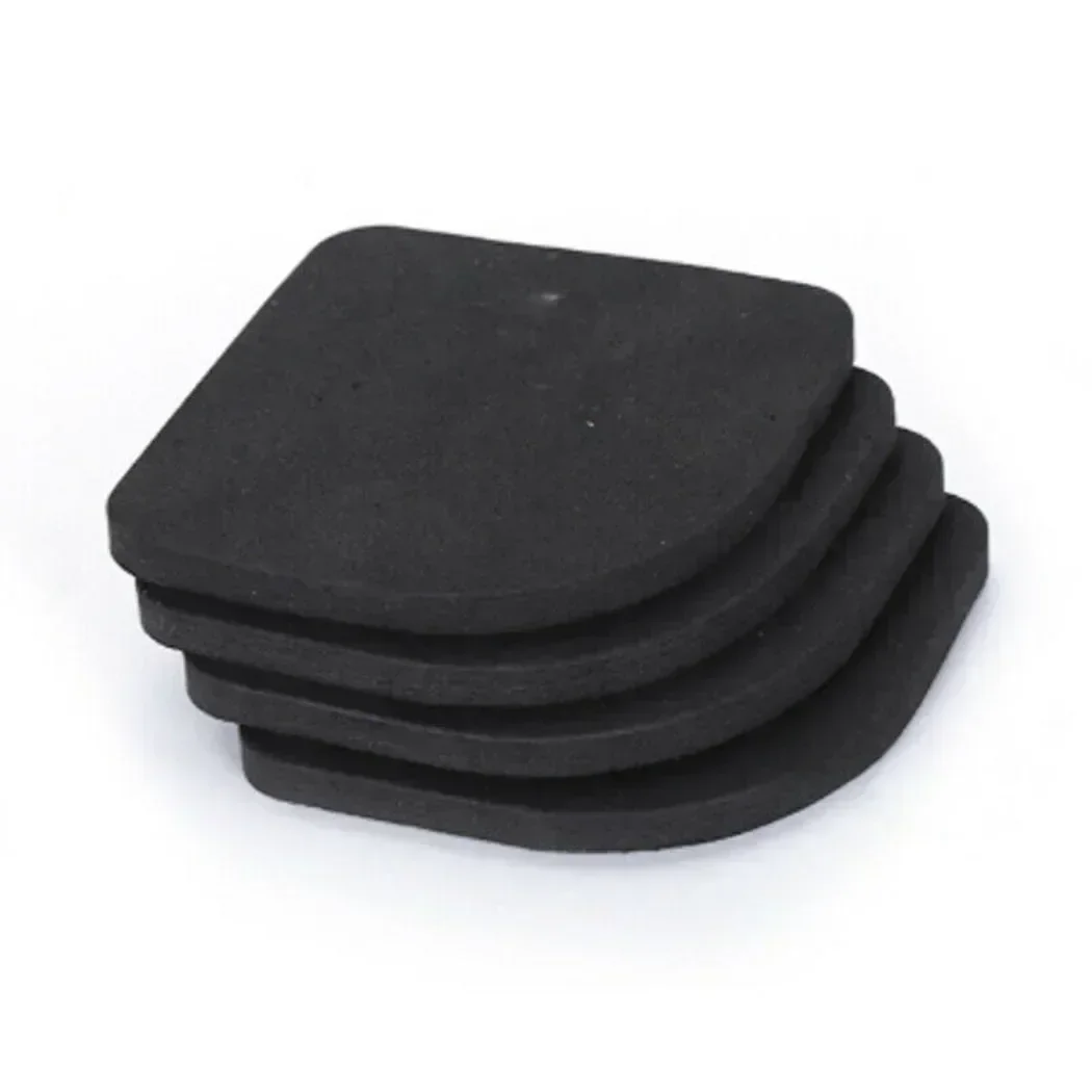 Washing Machine Shock Mute Pads Refrigerator Non-slip Anti Vibration Mat Refrigerator Floor Furniture Protectors Noise 4PCS anti vibration pads anti slip mat shock pads anti slip pad