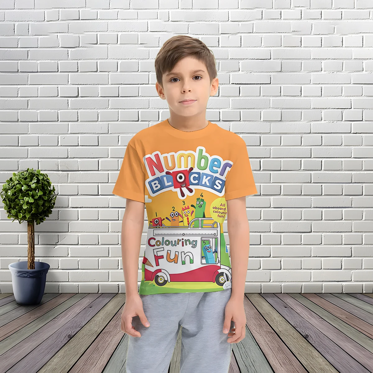Anime NumberBlocks 3D Print Baby Clothing 5 to 14 Years Male Outdoor Clothes for Children Boy Girl Child T-Shirt Top Shirts 3