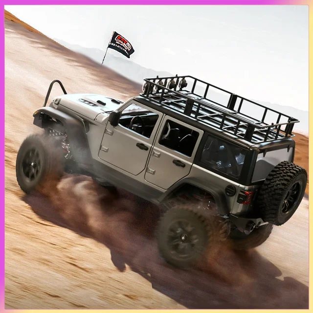 1:12 RC Car MN128 Climbing Remote Control Car Adult Professional 2.4G 4WD Climbing Buggy With Led Light Rc 4X4 Toy Car Gift 5