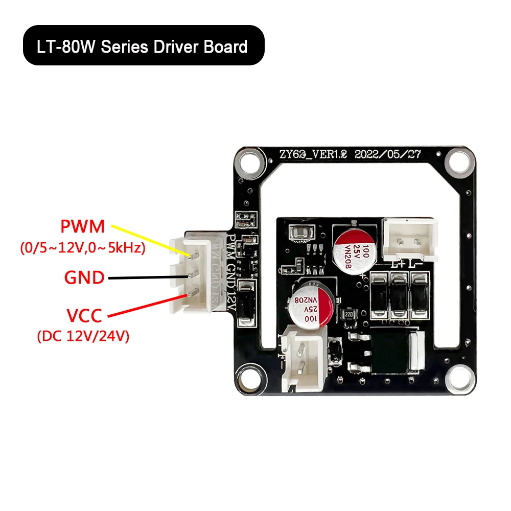 LASER TREE 20W 40W 80W Laser Driver for Laser Engraving Module Cutting Head Engraver Wood Working Tools Accessories Woodworking Tools Woodworking Tool Laser Module Laser Machine Spare Parts