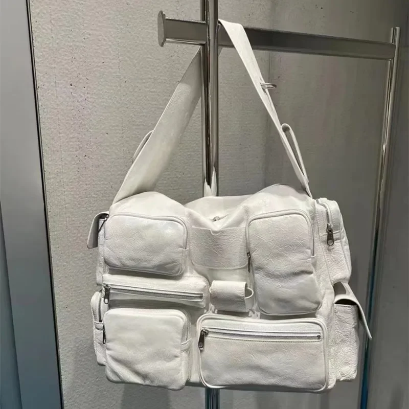 Tote Bag for Women 2023 PU Leather Purse and Handbag Lady Fashion Casual Solid Color Large Capacity Commuter Shoulder Bag