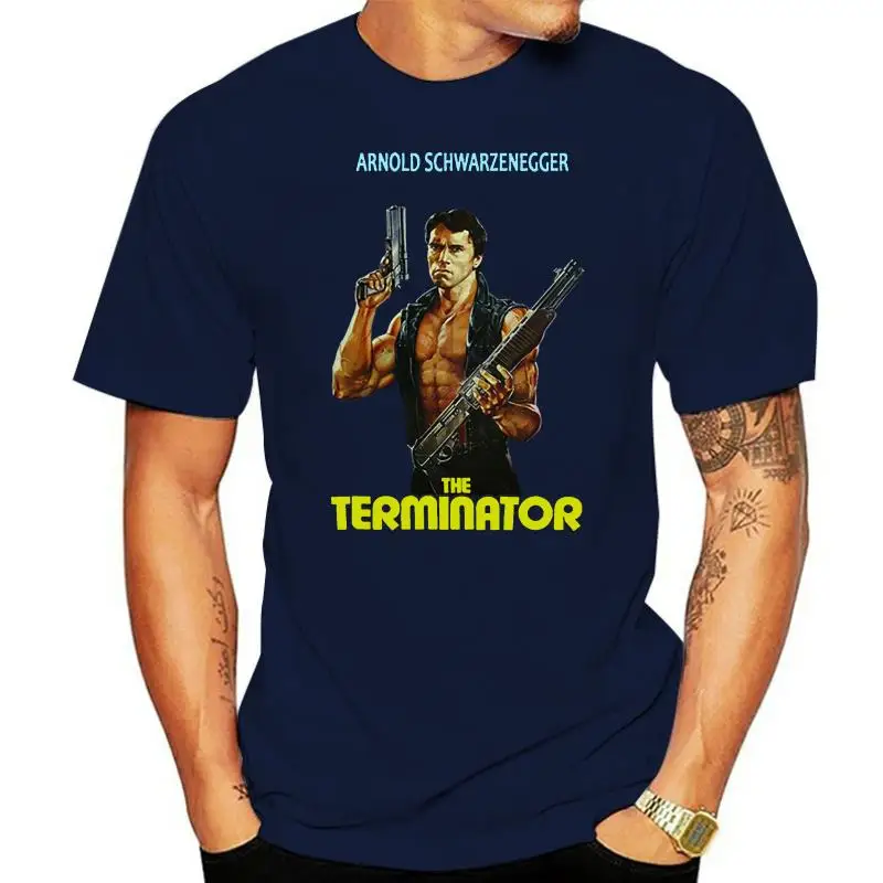 

The Terminator V3 J.Cameron movie poster 1984 T-Shirt(BLACK) All sizes S-5XL