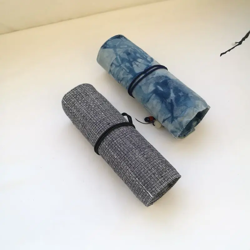 빈티지 롤백 연필꽂이 귀여운 필통 7홀 팩