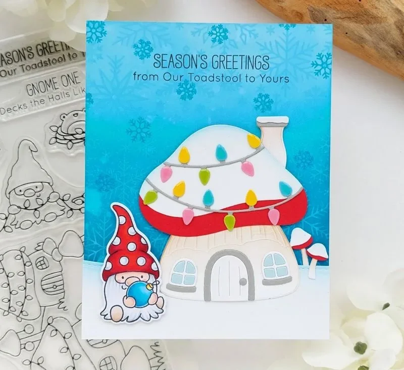 Mmao Craft Metall-Stanzformen, geschnittene Matrizenform, neues Pilzhaus, Scrapbook-Papier, Bastelwerk, Messerform, Klingenstanzer, Schablonen – Detail 5