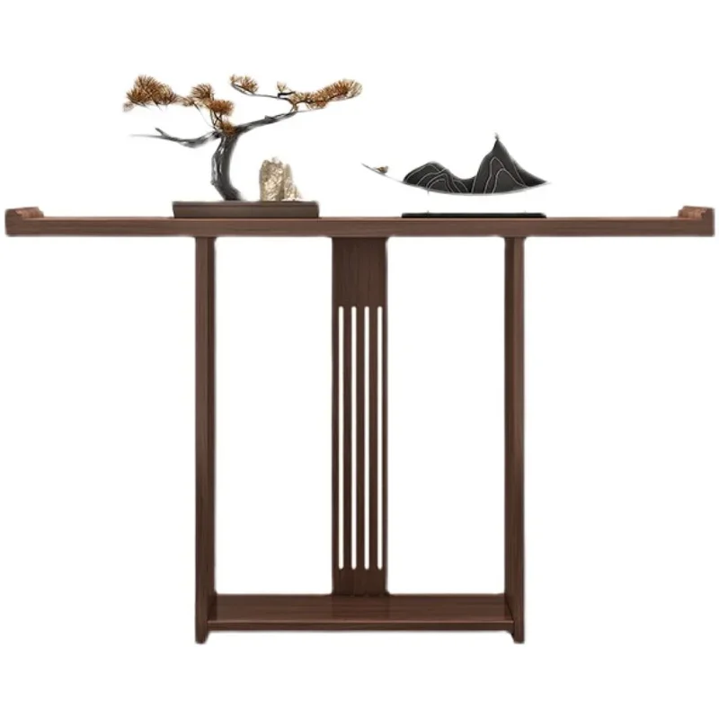 Hotel Console Living Room Table Wood Chinese Classic Vintage Table Hall Narrow Tavolo Soggiorno Furniture Entrance Hall