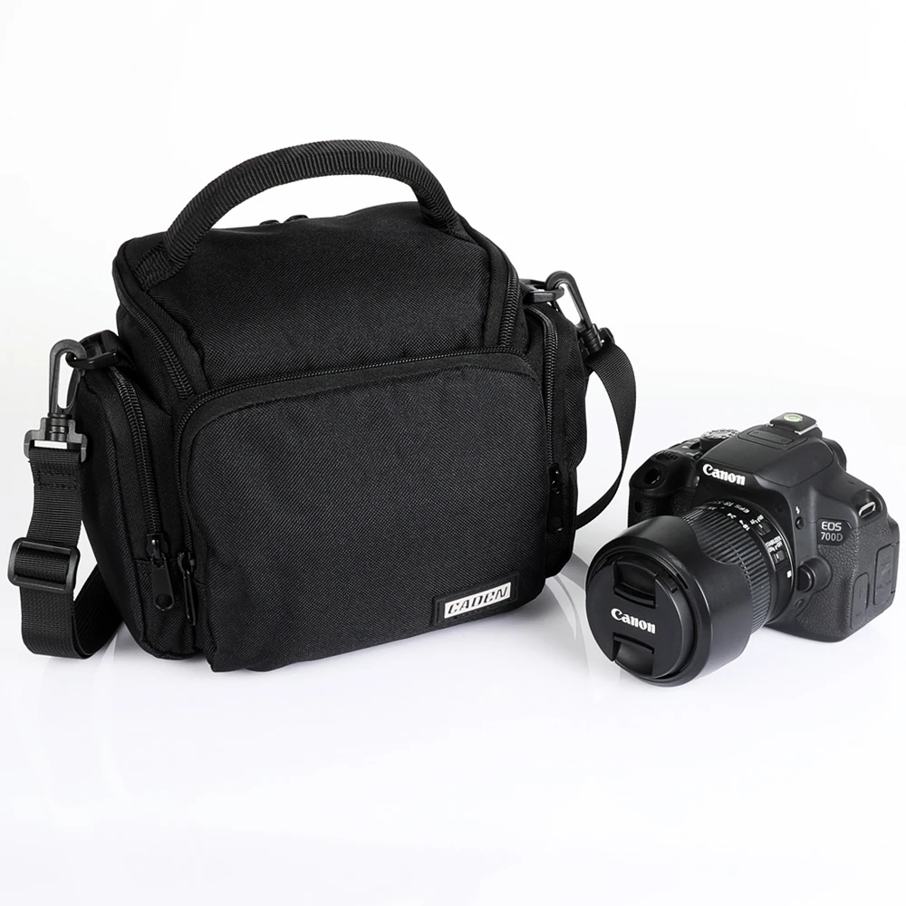 

Waterproof Camera Bag Shoulder Case For Canon EOS90d Rebel T7i 800D 850D 6D Mark II 6D2 200D II 200D2 1500d 4000D 2000D 750D 5D4