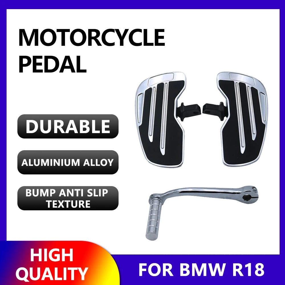 

Suitable for BMW R18 Motorcycle Front Pedal Modified Front Pedal Motorcycle Pedal R18 Aluminum Pedal Passenger Footboard