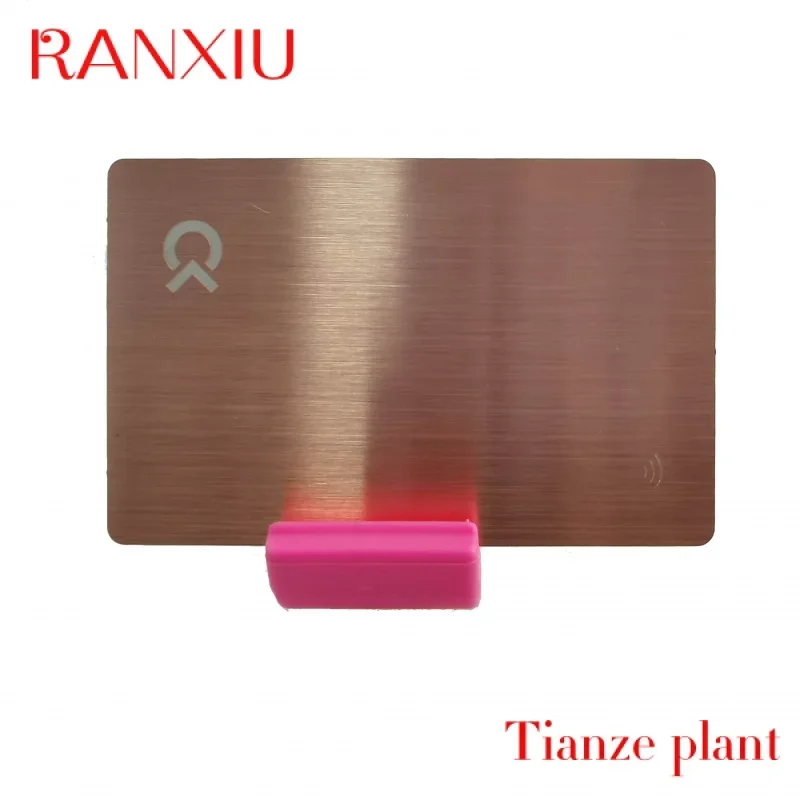 

Custom Custo Color 13.56hz N 213 etal Card RFID Busins Card