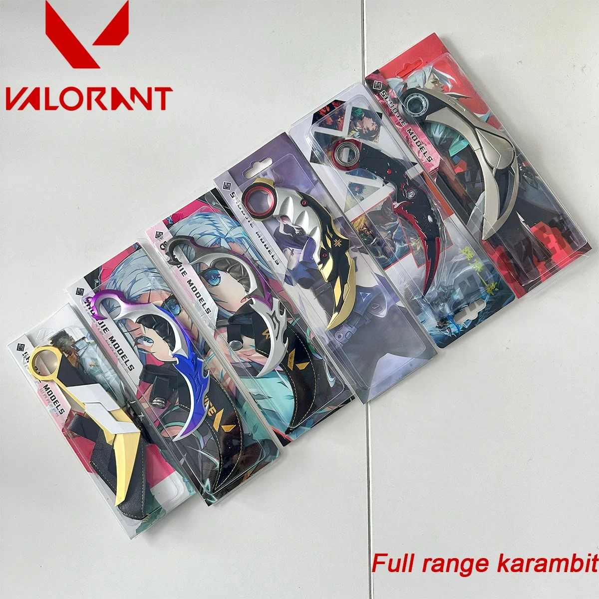 Cosplay Prop Cosplay Toy Game Knife Valorant Knife Hot Style Karambit Metal Model Foldable Rotatable Champion EP5 Claw Knife Balisong Melee Weapon Samurai Toys Boys
