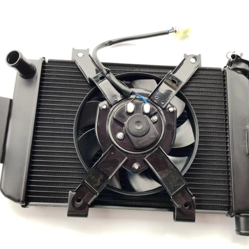 

Suitable for Motorcycle Water Tank Assembly Spring Wind CF650NK400NK Water Cooled Radiator Water Tank Cooling Fan