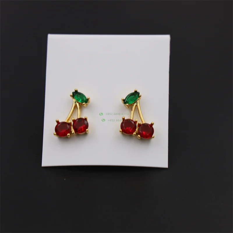 

Gold Jewelry Stud Earrings For Women Free Shipping Fashion Jewelry