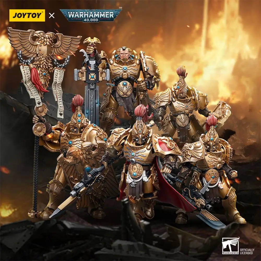 

JOYTOY 40K 1/18, Adeptus, клиентский щит, капитан с защитным копьем, Vexilus, правитор, Sentinel Blade, двойной подарок