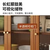 Wooden Buffet Cabinet Kitchen with 3 Storage Doors Wardrobe Chest Organizer Closet Sideboards Cabinet Furniture Living Room 3