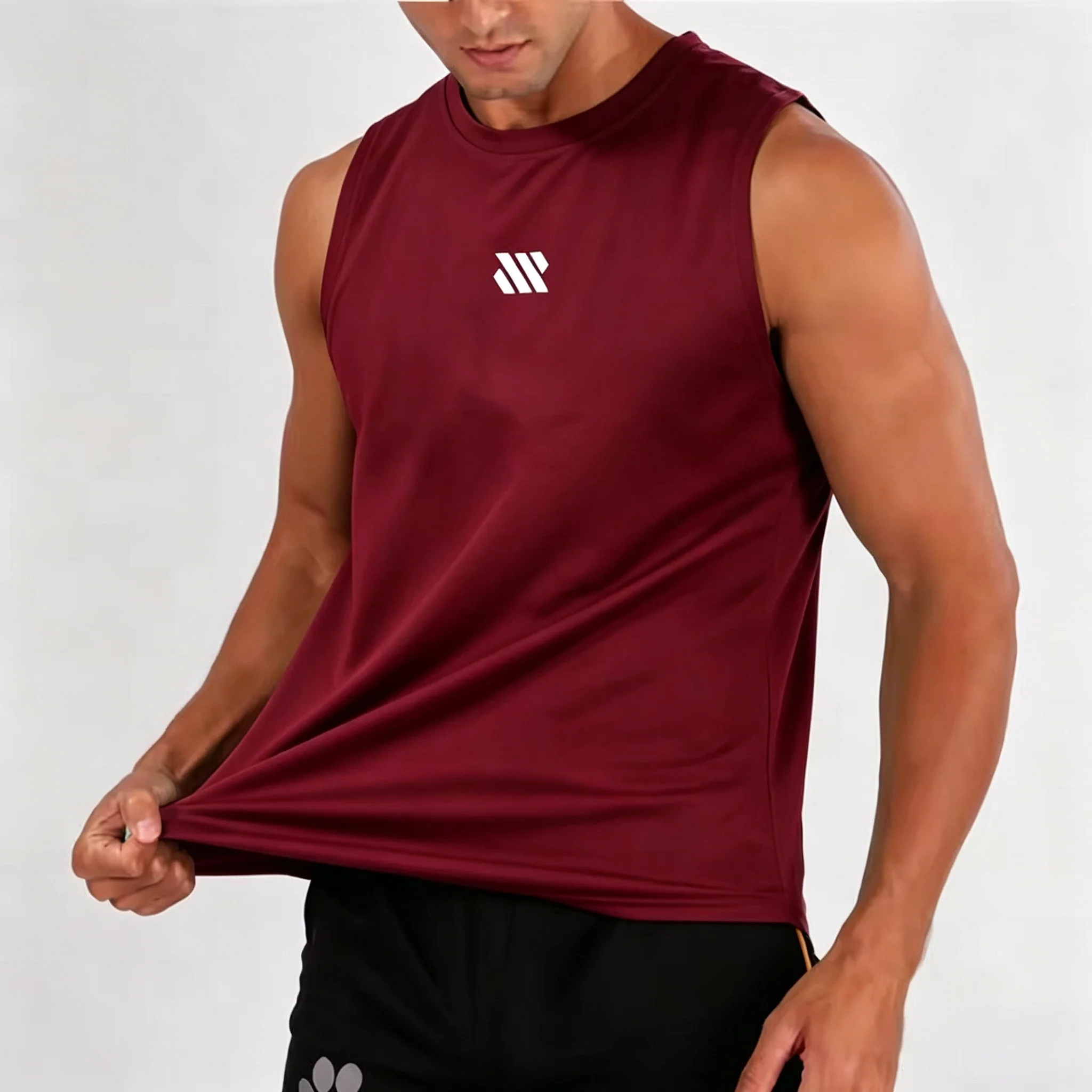 Men Mesh Gym Stringer Vest 2