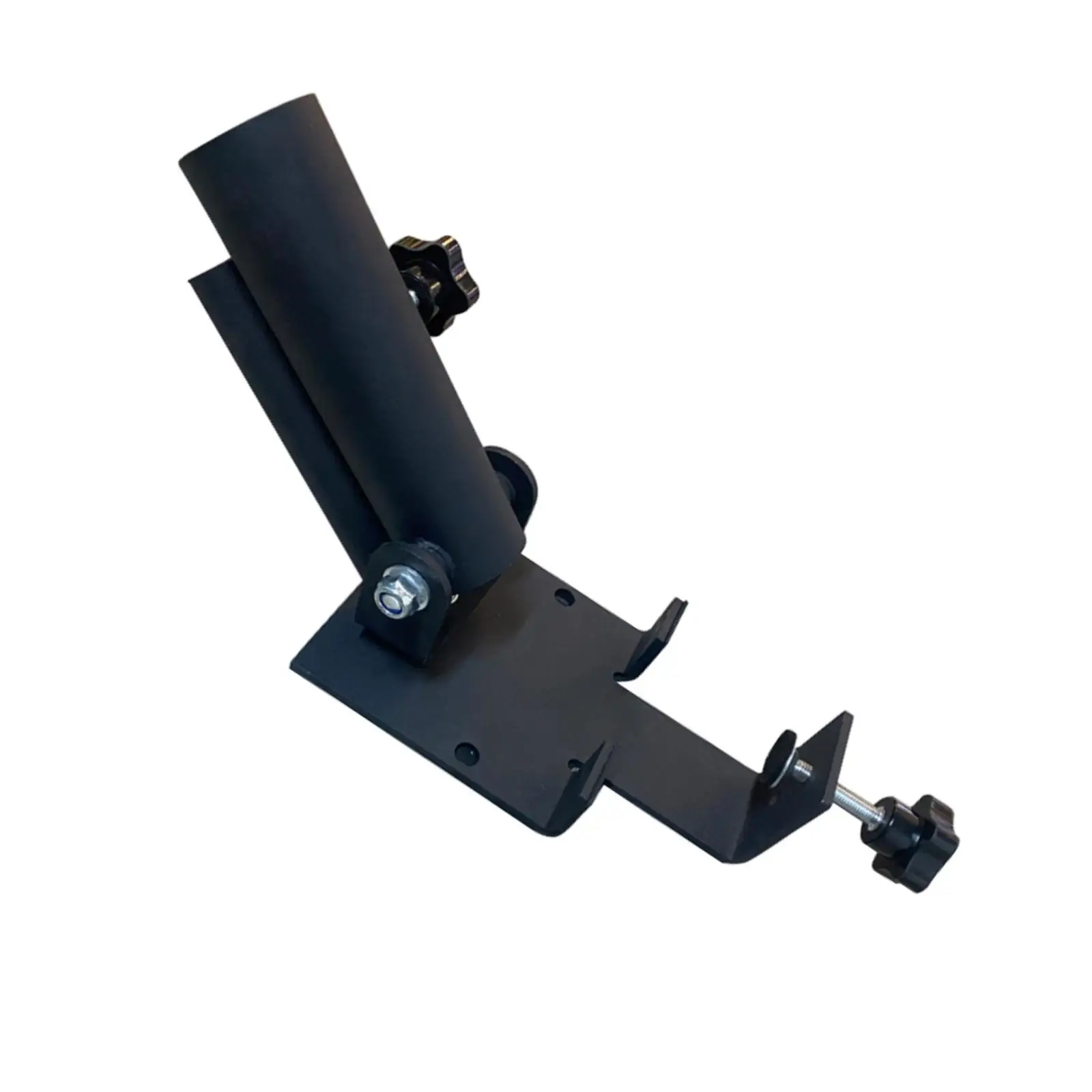 

T Bar Row Platform 360 Degree Rotation Sturdy Carbon Steel Landmine Handle Attachment T Bar Row Foot Platform for Home Gym