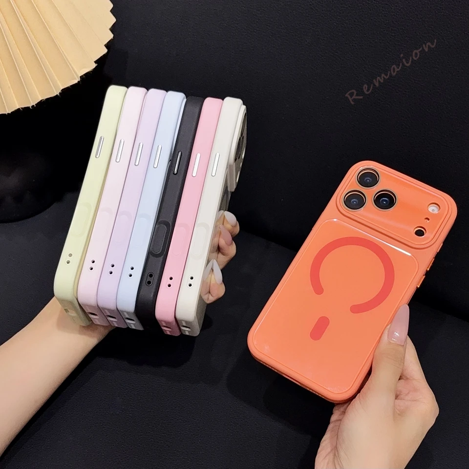 Luxury Magnetic Phone Case For Iphone Pro Max Shockproof Cover_voghion.com