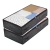 Thick Breathable Underbed Clothes Storage Bags Foldable Under Bed Bags Under Bed Storage Boxes Zippered Organizer 2 Pcs 2