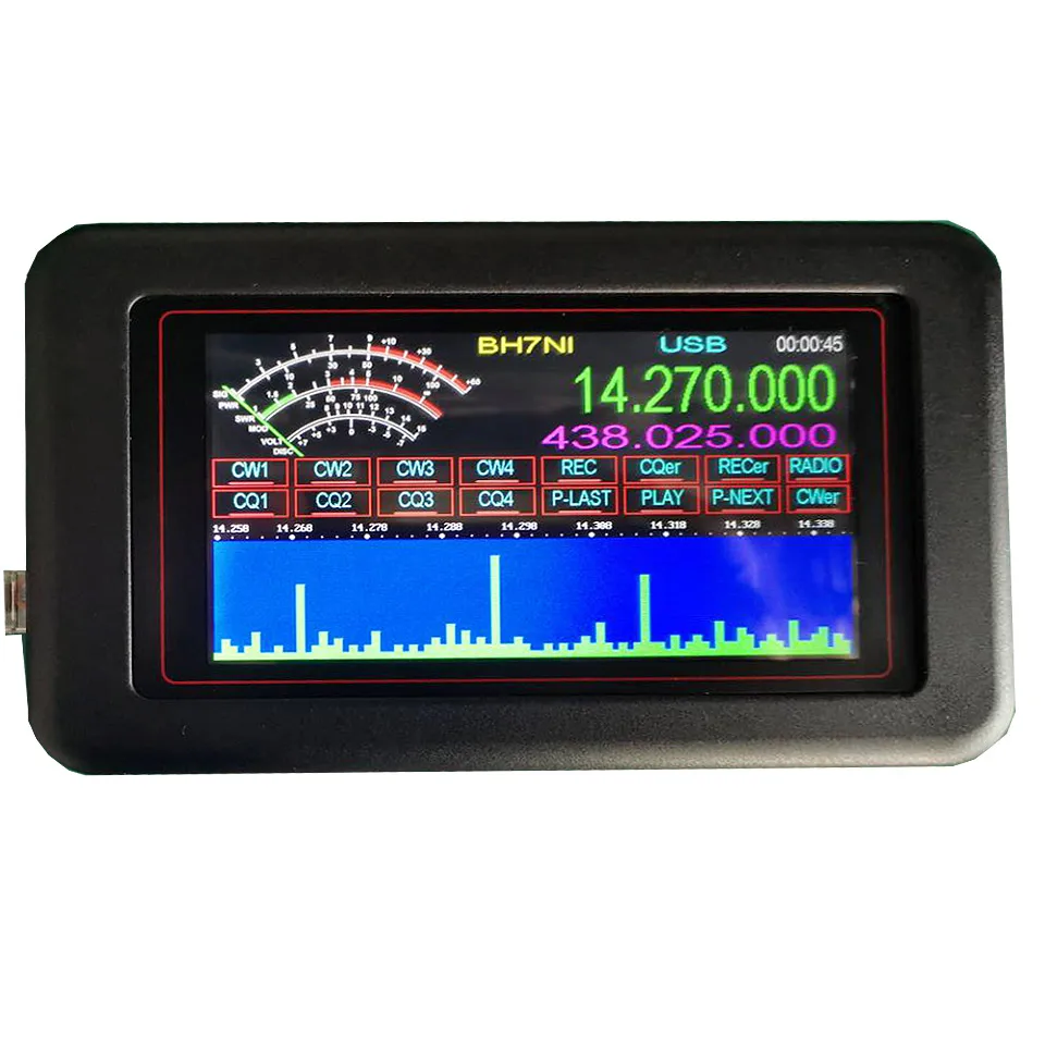 Catdisplay 4.5 "Display Ips Per Yaesu Ft817/857/897/818 Ic7000/703/706 Series