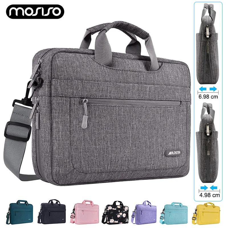 

Наплечная Сумка MOSISO для ноутбука 15,6, 14, 13,3, 16, 17,3 дюймов, для Macbook, Xiaomi, Lenovo, Dell, HP, Asus, Acer, портфель для ноутбука, чехол