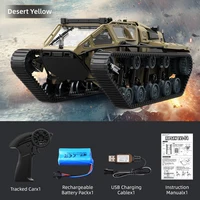 JJRC C8812 RC Tank 2.4G Full Scale Tracked RC Car Remote Control Car Off-Road Vehicle Tank Toys Gift For Children Boys 1