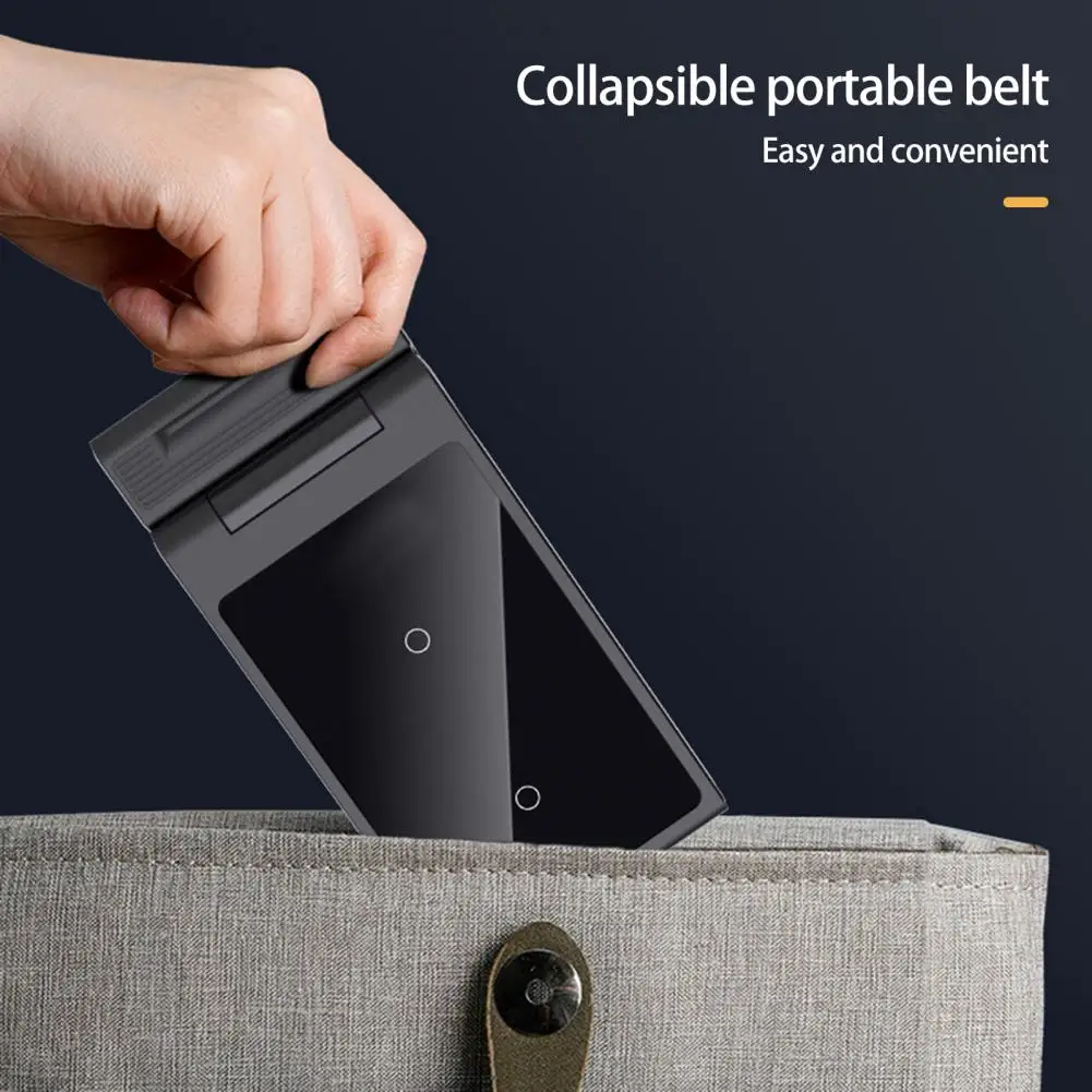 Wireless Charger  Useful Foldable Acrylic  Foldable 3 in 1 Charging Station for Travel