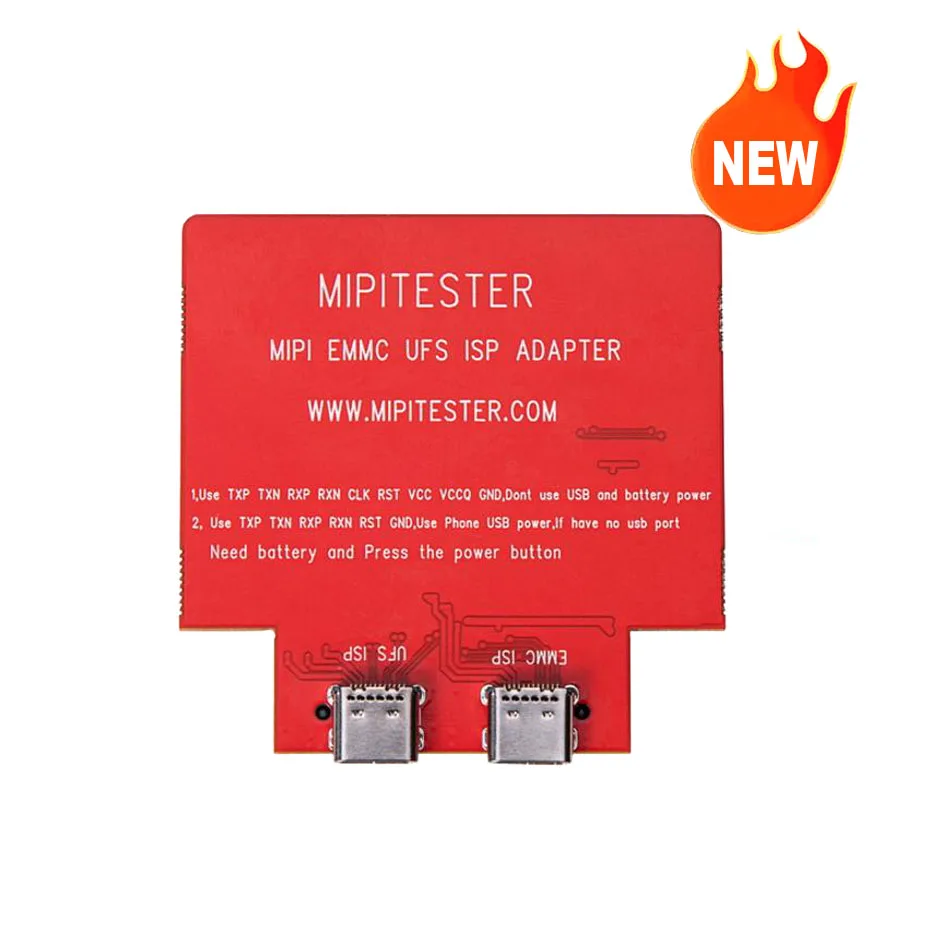 2026 오리지널 MIPITESTER 최신 MiPi PRO BOX (향상된 버전)(UFS-BGA153+UFS-BGA254+UFS-BGA297+ISP 어댑터 도구)