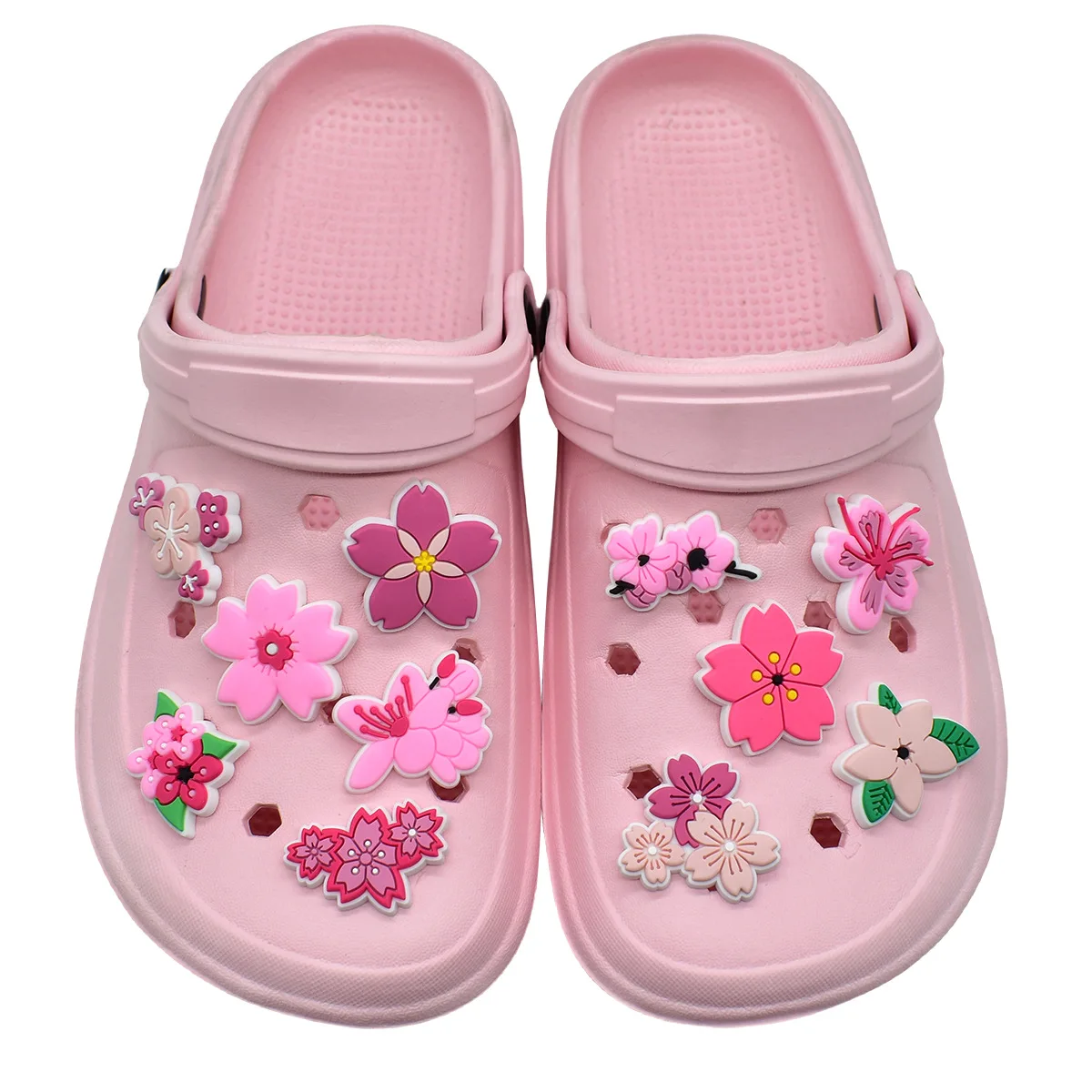 Alphabet Charms Shoe Decoration Jibbit PVC Cute Clog Pins Shoe Bracelet