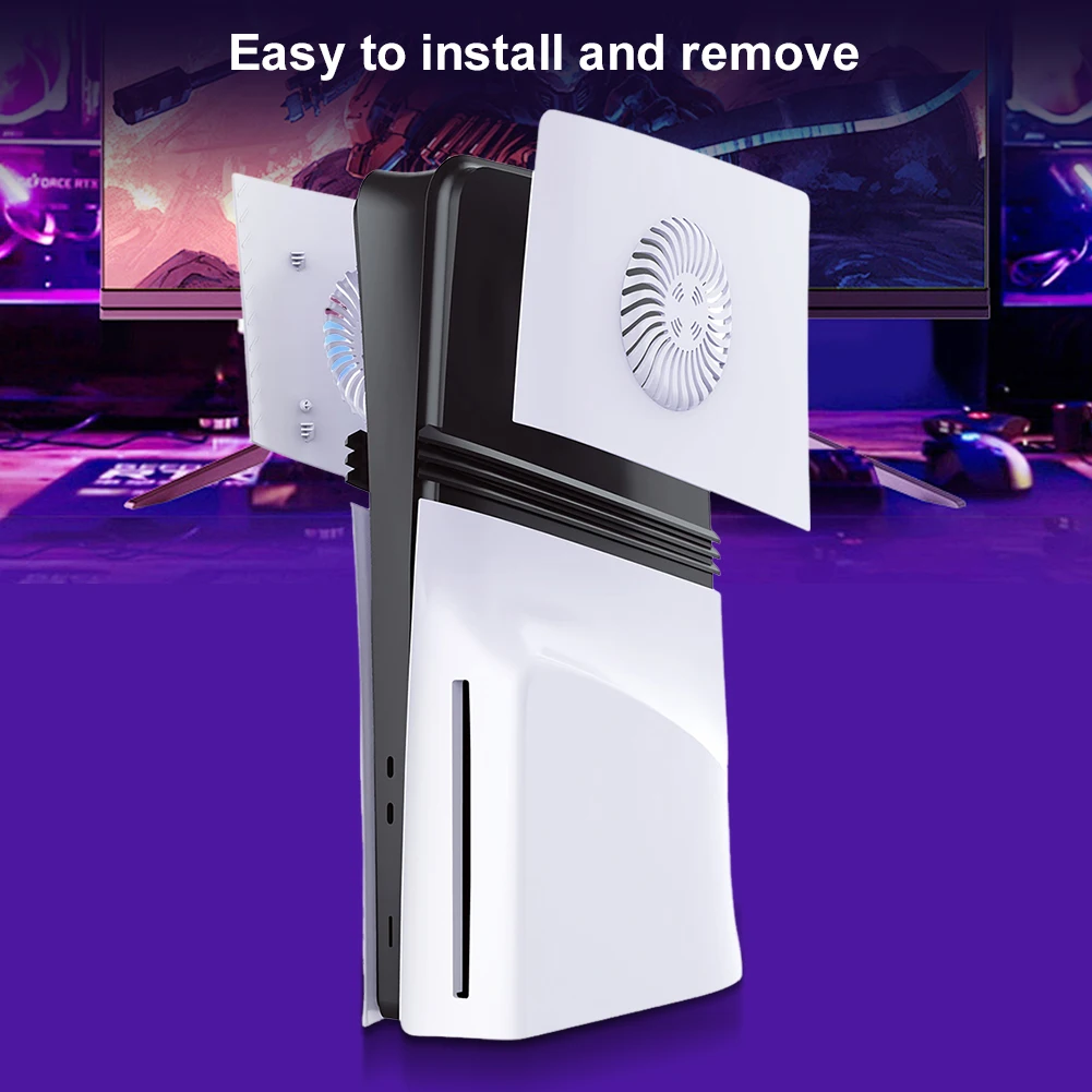 Enhanced Protective ABS Hard Shell Console Cover with Cooling Vents