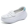 Nurse's shoes Women's spring and summer soft soles breathable thick soles Women's shoes Hollow medical work white shoes 2