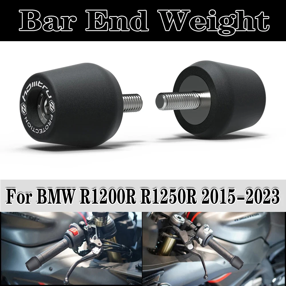 

Motorcycle Handle Bar End Weight Grips Cap For BMW R1200R R1250R 2015-2023
