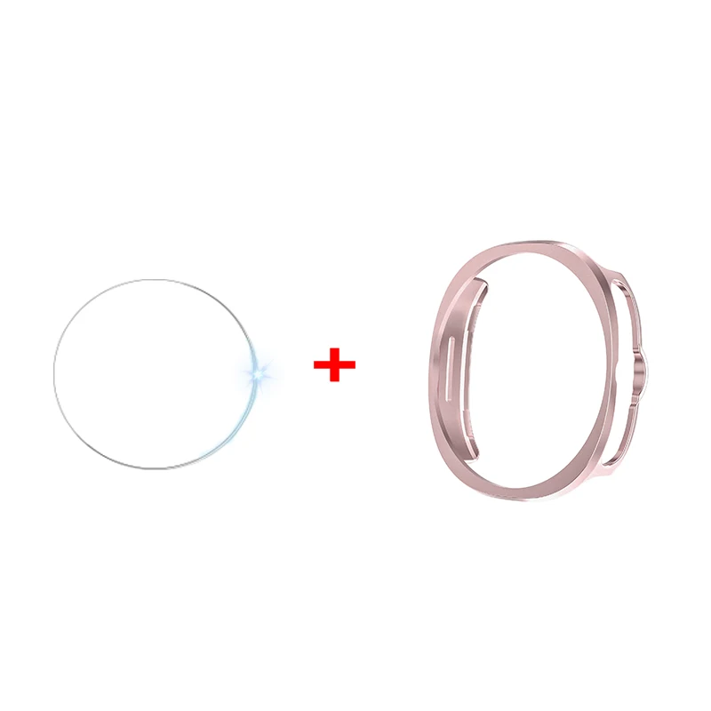 Enhanced Protective Glass+PC Case for Samsung Galaxy Watch - Hollow Hard Design