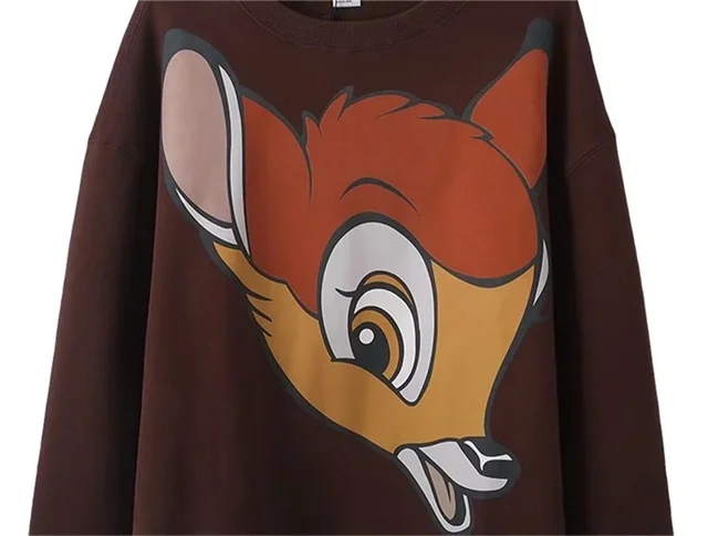 Bambi Disney Hoodies Sweatshirts | Sweatshirt Woman Bambi Thumper - Disney  Sweatshirt - Aliexpress