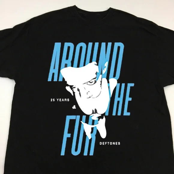 Intorno Alla Pelliccia 25 Anni Deftones Album S-234Xl Camicia Regalo Fan Nh834