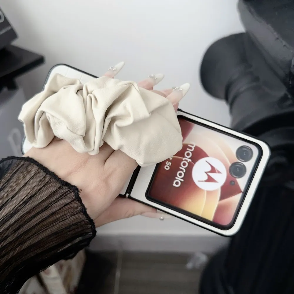 Luxury Faux Leather Folding Shockproof Case with Strap - Premium Protection Hard Back Cover