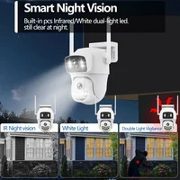 Top vente 10MP PTZ caméra double objectif double écran WiFi Surveillance extérieure suivi automatique Protection de sécurité caméras IP PTZ Hieasy 5