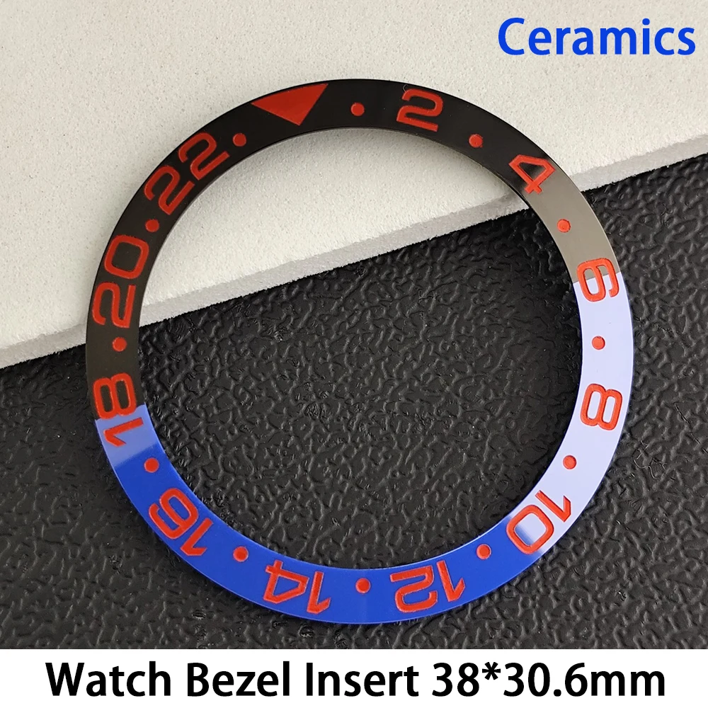Premium 38mm Sloping Aluminum-Ceramic Bezel Insert