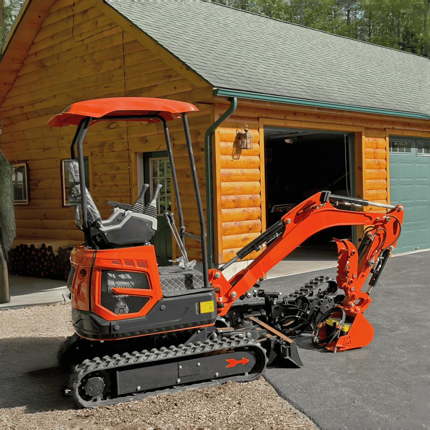 Kompakter Hydraulischer Mini-Bagger 2,5 Tonnen Raupenbagger mit Yanmar-Motor CE EPA Euro 5 Baumaschine Maßgefertigt ab Werk