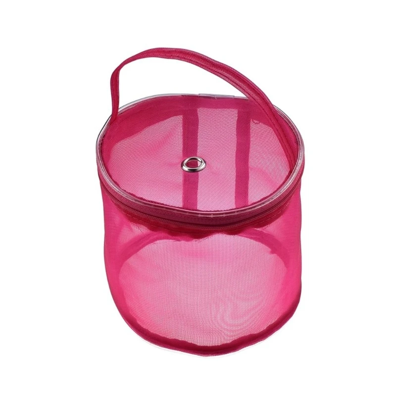 Yarn Storage Bag Empty Mesh Bags Portable Knitting Yarn Balls Organizer Basket Crochet Thread Tote Bags Sewing