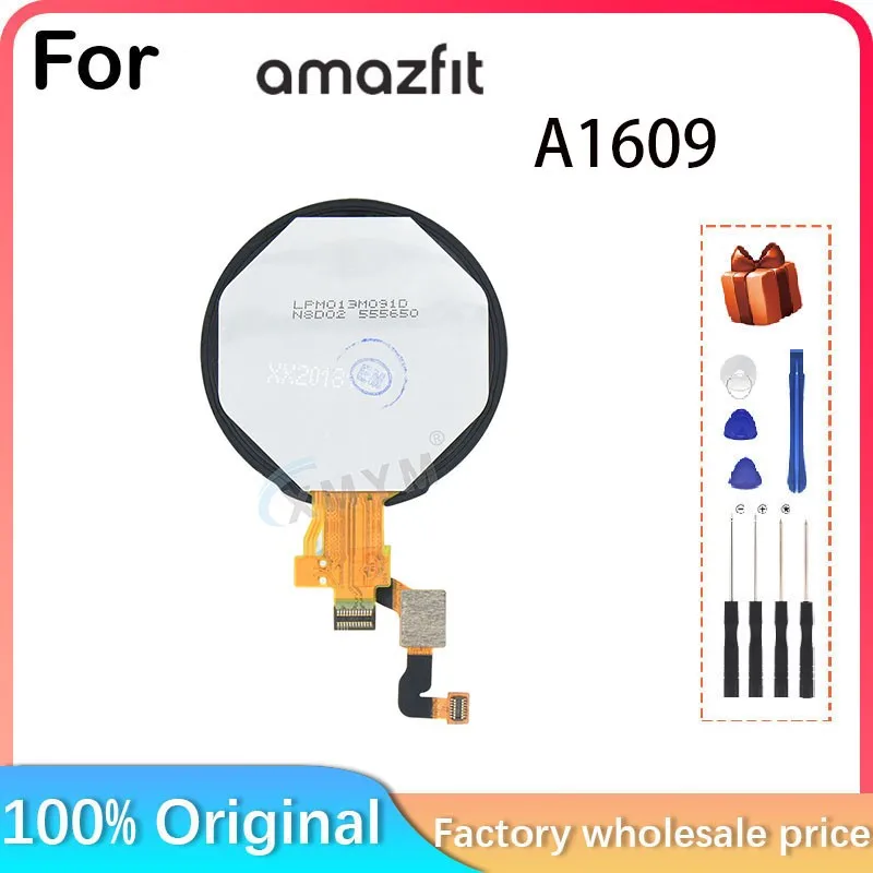 Huami Amazfit Stratos 2 LCD 디스플레이 터치 스크린, Amazfit Stratos 2 A1609 A1619 LCD 디스플레이 터치 수리 어셈블리