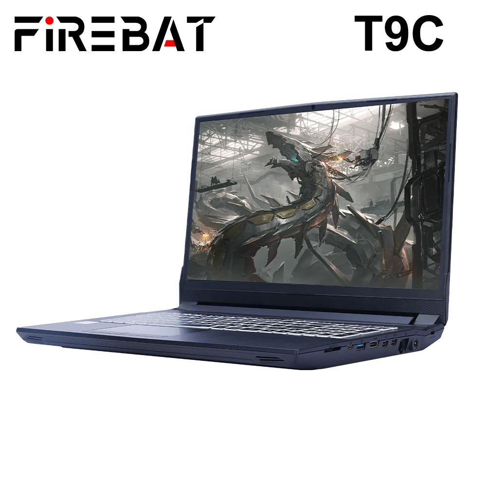 Игровой ноутбук FIREBAT T9C, 15,6-дюймовый экран, Intel i5-11400 RTX 16,1 DDR4 M.2 16 Гб ОЗУ 3070 ГБ SSD 512 Гц Wifi6 BT5.1