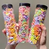 80PCS/40PCS/Bottle Elastic Hair Bands Girls Baby Hair Accessories Child Hair Ring Head Rope Scrunchies Headwear 1 or 2 Bottles 1