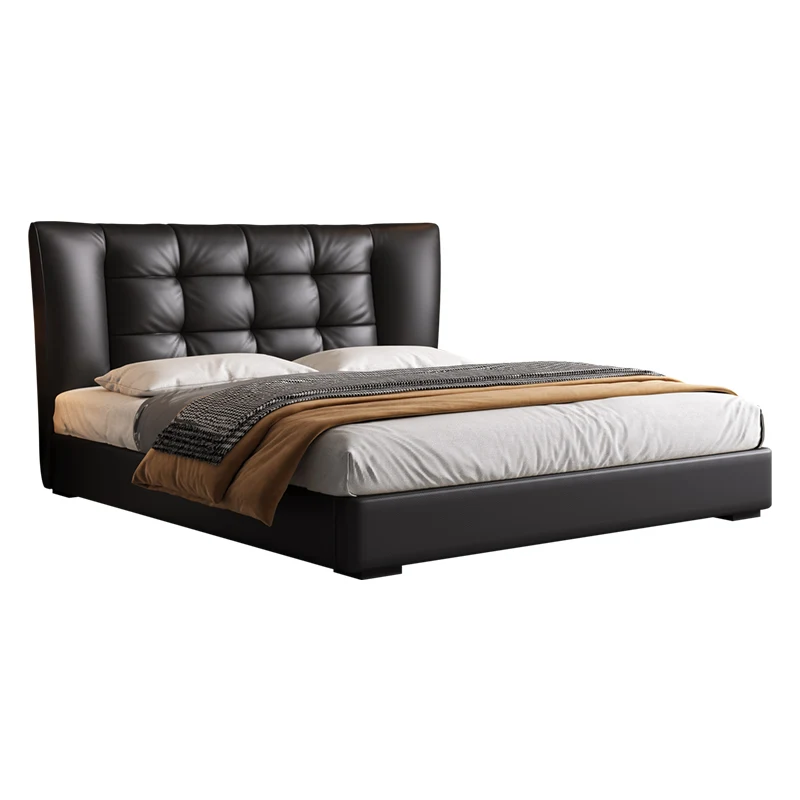 Storage Space Bed Frame Headboard Sale Design Modern Platform Bed Bases Frames Twin King Size Cama De Casal Home Furniture