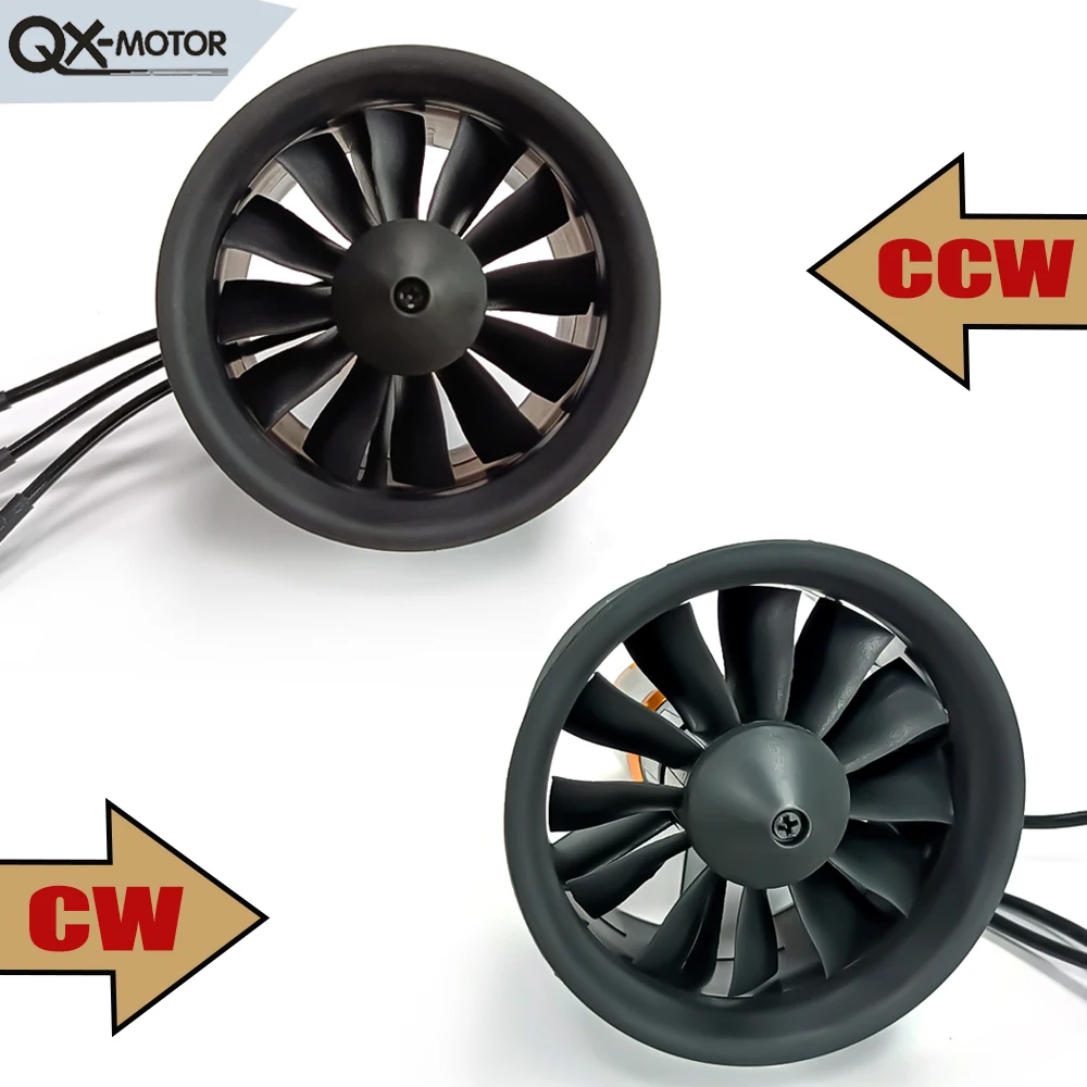 EDF-motor 4S/6S 2100-3800KV for RC-fly